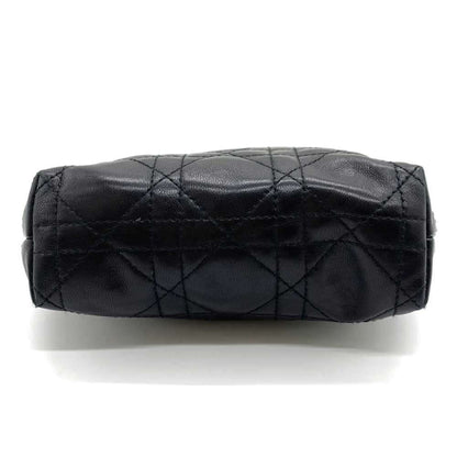 Christian Dior Black Leather Pouch Style 2 Rovelle Bags