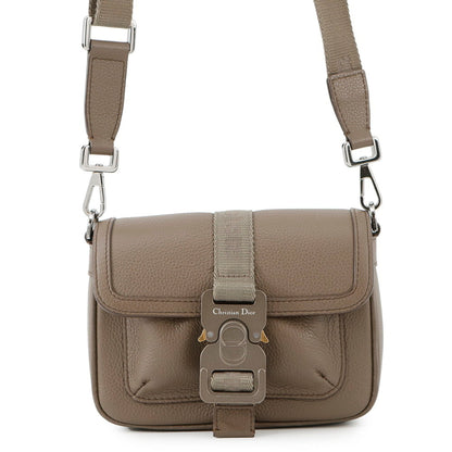 Christian Dior Olive Leather Shoulder Bag Rovelle Bags