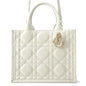 Christian Dior White Leather Handbag Leather Rovelle Bags
