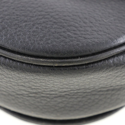 Burberry Black Leather Shoulder Bag ( )