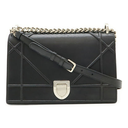 Christian Dior Black Leather Clutch Bag Shoulder Bag Rovelle Bags