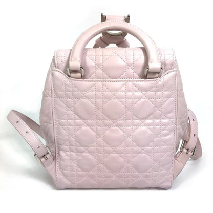 Christian Dior Pink Leather Backpack Style 2 Rovelle Bags