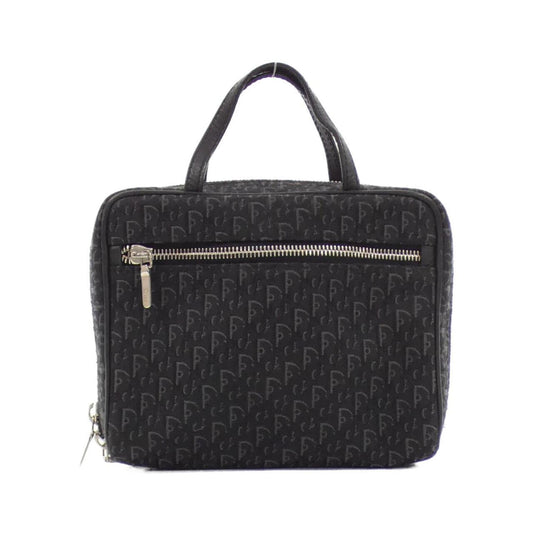 Christian Dior Black Canvas Handbag Canvas Rovelle Bags