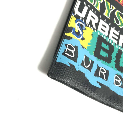 Burberry Black Leather Clutch Bag ( )