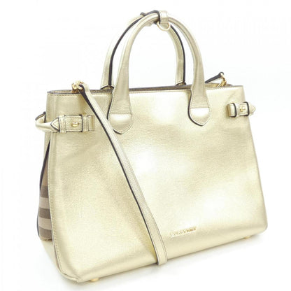 Burberry Gold Handbag ( )