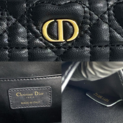 Christian Dior Black Leather Backpack Style 6 Rovelle Bags