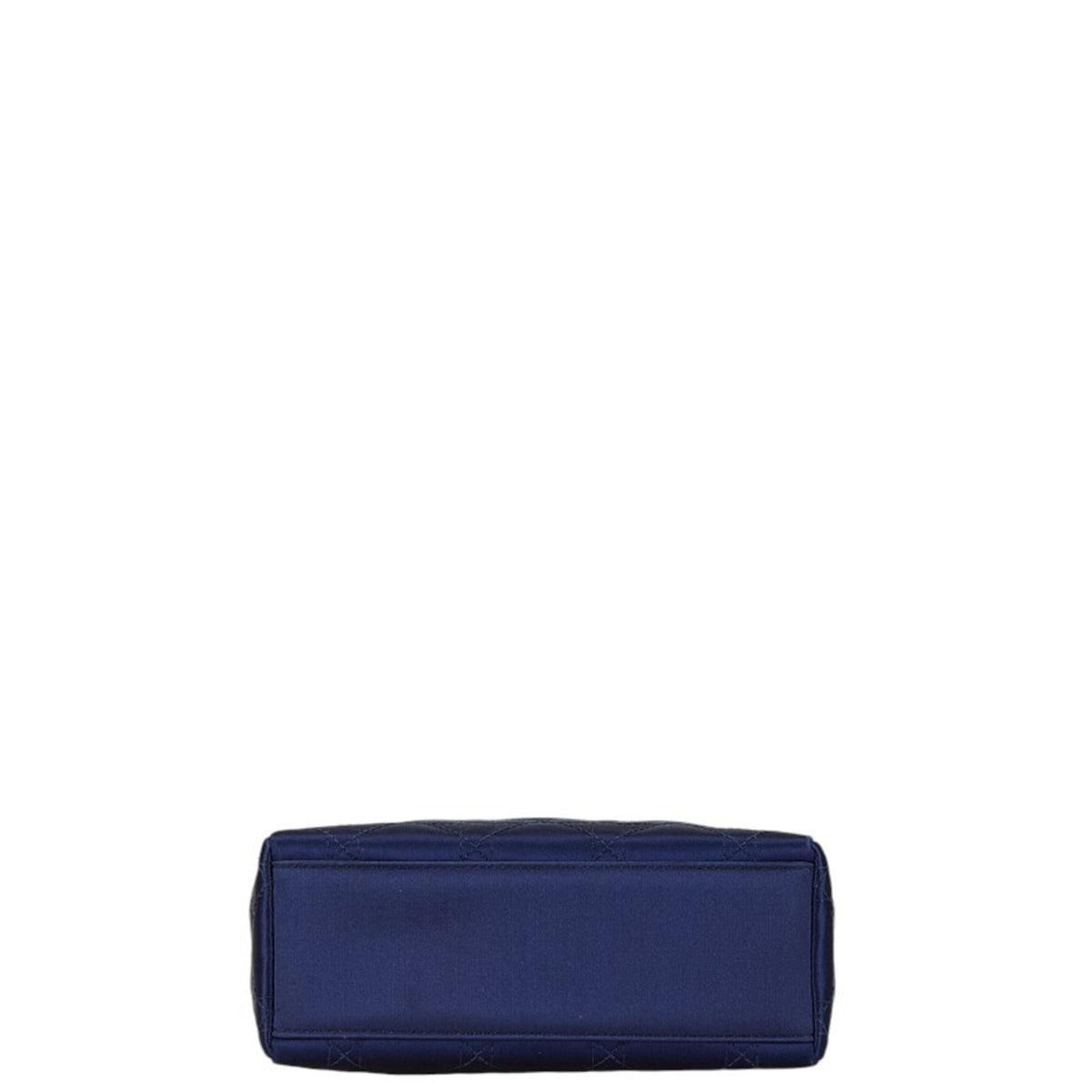 Christian Dior Navy Satin Plastic Handbag Rovelle Bags