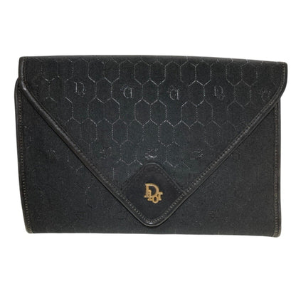Christian Dior Black Canvas Shoulder Bag Rovelle Bags