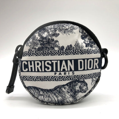 Christian Dior White Fabric Pouch Rovelle Bags