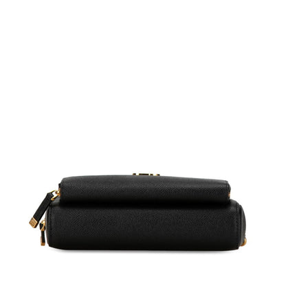 Christian Dior Black Leather Shoulder Bag Style 46 Rovelle Bags