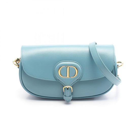 Christian Dior Blue Leather Shoulder Bag Style 9 Rovelle Bags