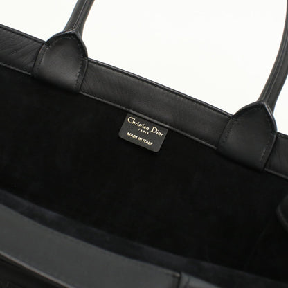 Christian Dior Black Leather Tote Bag Style 3 Rovelle Bags