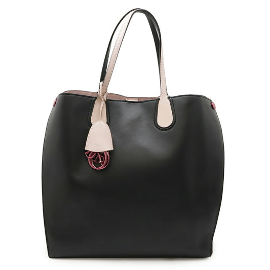 Christian Dior Black Pink Leather Tote Bag Rovelle Bags