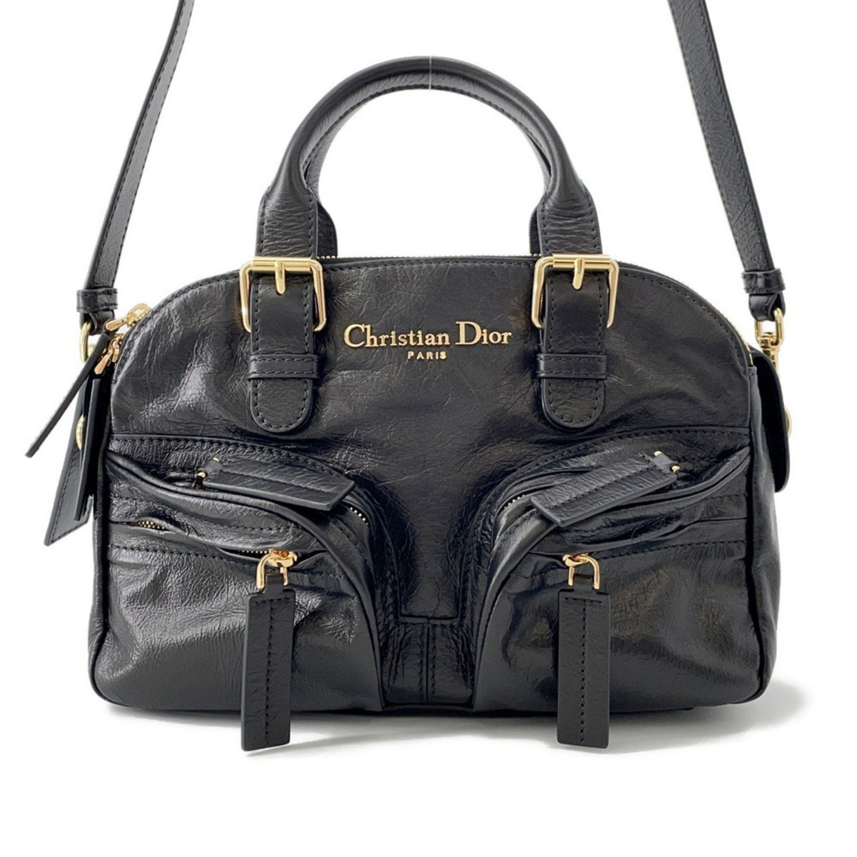 Christian Dior Black Handbag Rovelle Bags