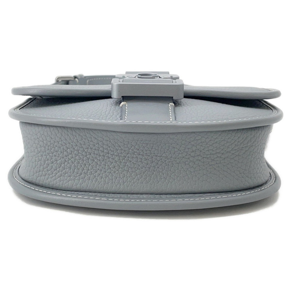 Christian Dior Gray Leather Shoulder Bag Style 2 Rovelle Bags