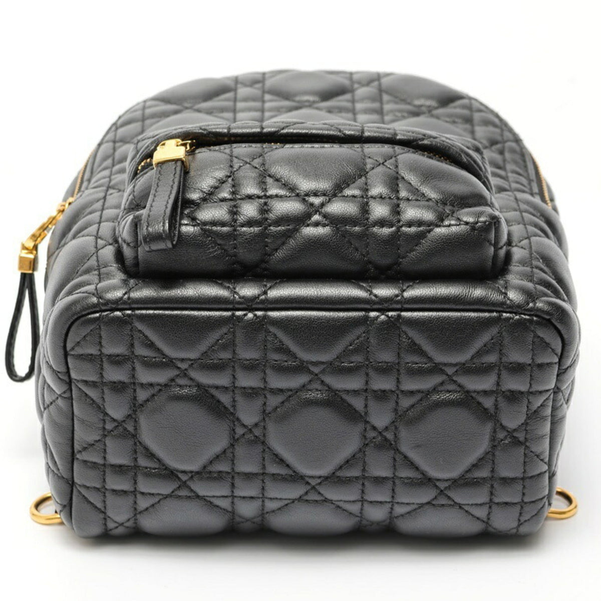 Christian Dior Black Leather Backpack Style 5 Rovelle Bags
