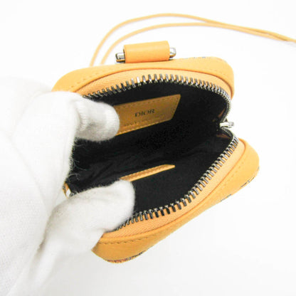 Christian Dior Yellow Leather Jacquard Pouch Shoulder Bag Rovelle Bags