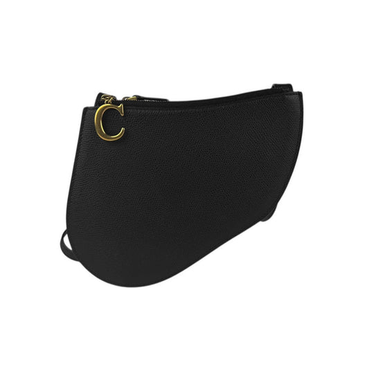 Christian Dior Black Leather Shoulder Bag Style 19 Rovelle Bags