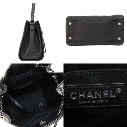 Chanel CC Bucket Matelasse Handbag Caviar Skin Women's Rovelle Bags