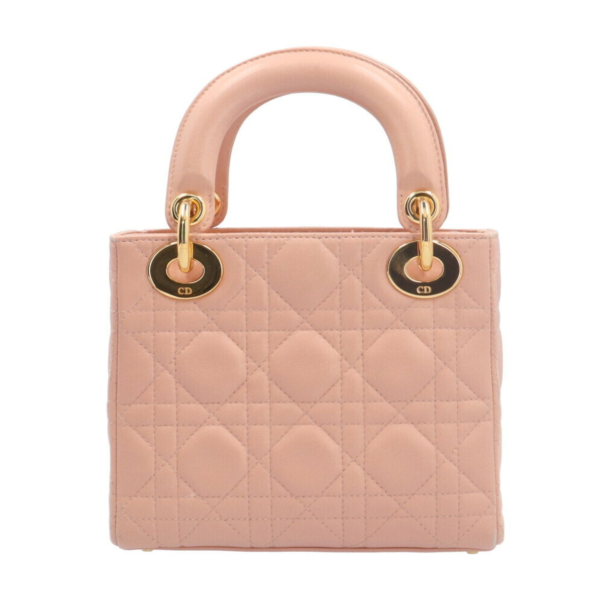 Christian Dior Pink Leather Shoulder Bag Style 2 Rovelle Bags
