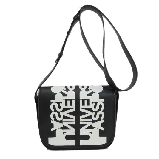 Burberry Black Leather Shoulder Bag ( )