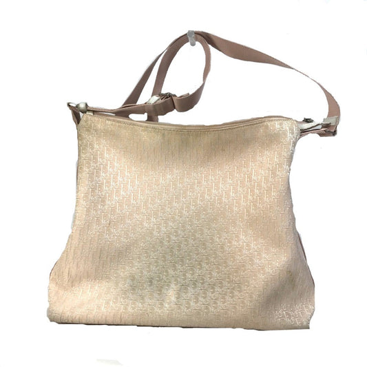 Christian Dior Pink Cloth Shoulder Bag Rovelle Bags