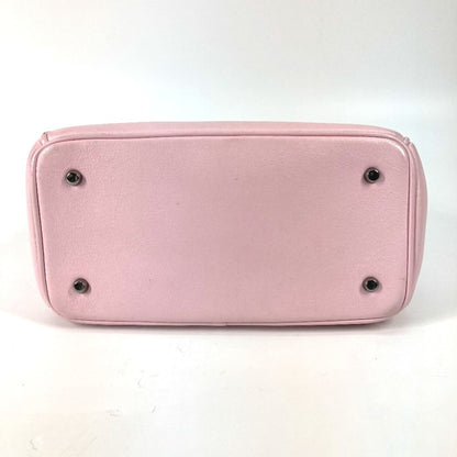 Christian Dior Metallic Pink Leather Leather Handbag Shoulder Bag Rovelle Bags