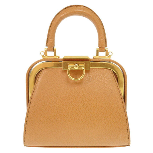 Christian Dior Brown Leather Handbag Rovelle Bags