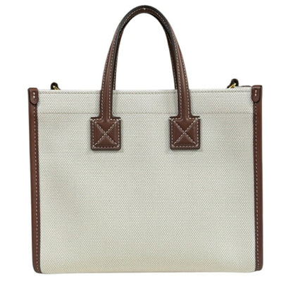 Burberry Brown Cotton Leather Shoulder Bag ( )