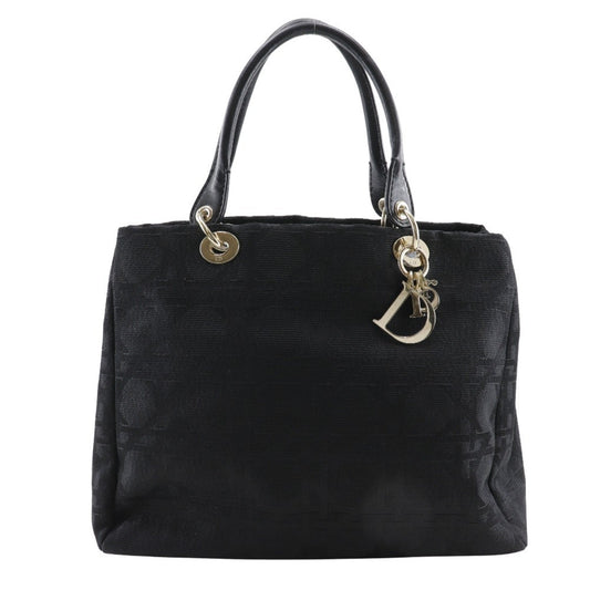 Christian Dior Black Nylon Canvas Tote Bag Rovelle Bags