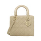 Christian Dior Beige Leather Handbag Style 2 Rovelle Bags