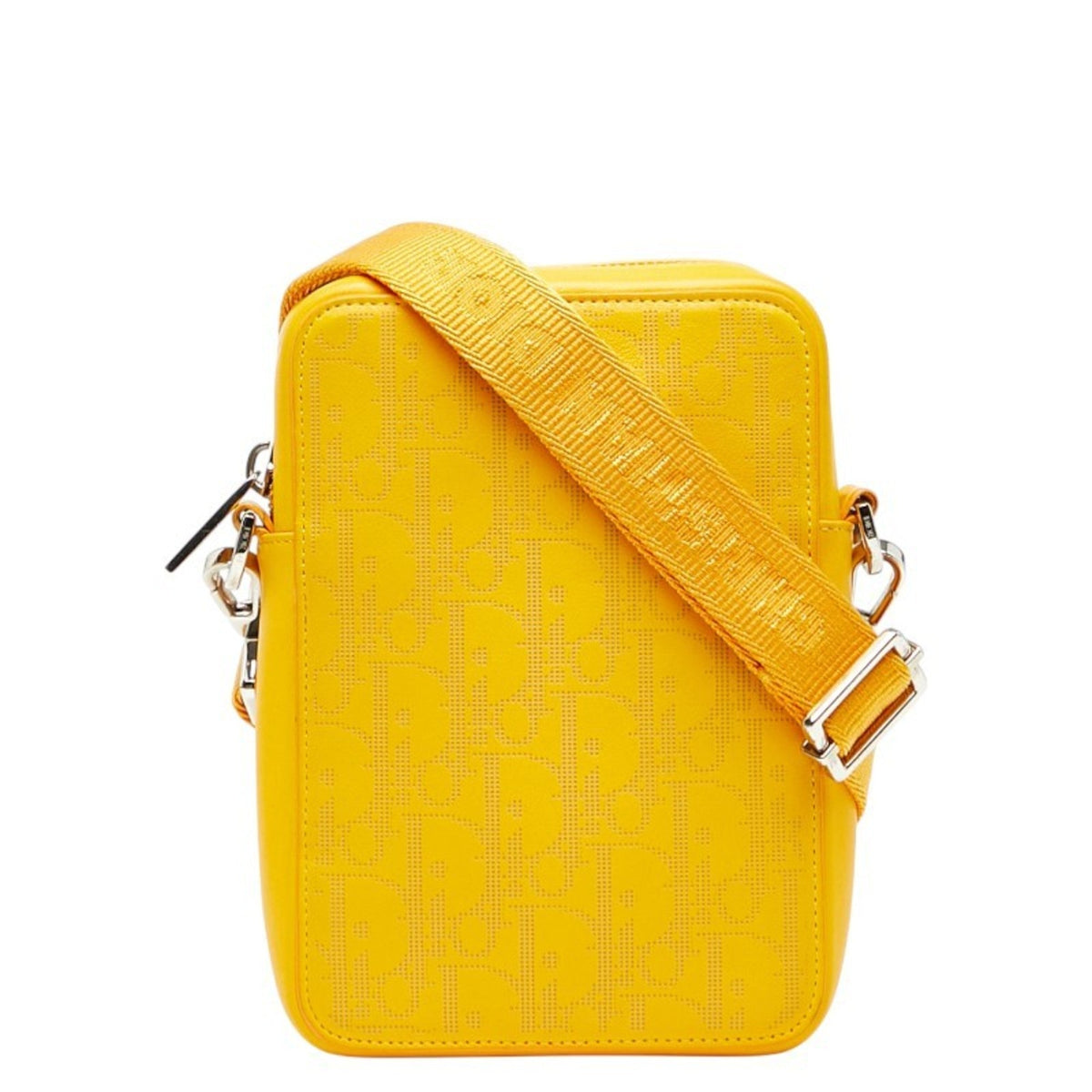 Christian Dior Trotter Yellow Trotter Leather Shoulder Bag Rovelle Bags