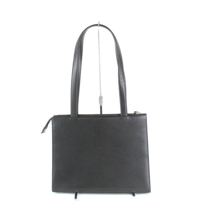 Burberry Black Leather Tote Bag ( )