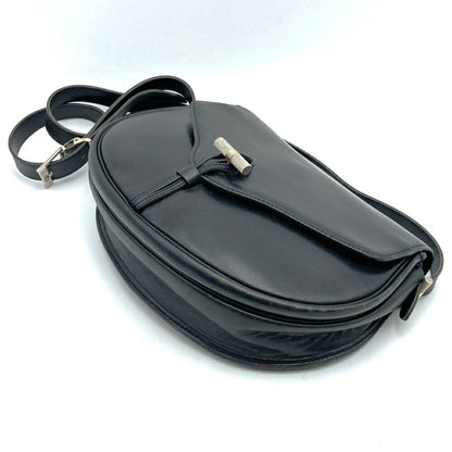 Christian Dior Black Leather Shoulder Bag Style 29 Rovelle Bags