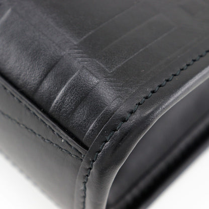 Burberry Black Leather Handbag ( )