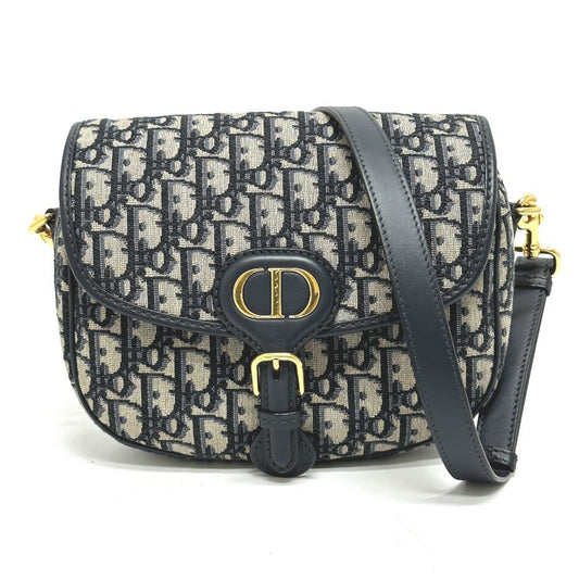Christian Dior Gray Leather Shoulder Bag Style 4 Rovelle Bags