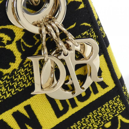 Christian Dior Yellow Canvas Handbag Rovelle Bags
