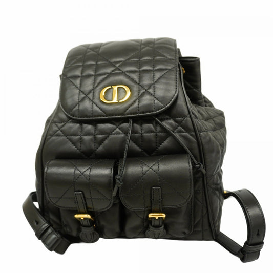 Christian Dior Black Leather Backpack Style 3 Rovelle Bags