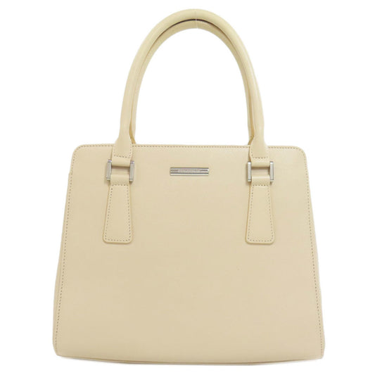 Burberry Beige Pvc Handbag ( )