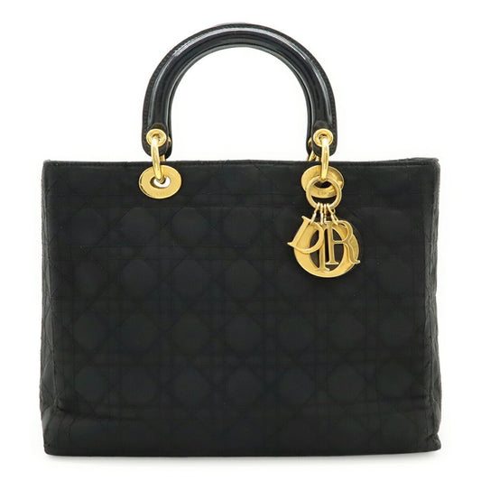 Christian Dior Black Nylon Handbag Tote Bag Rovelle Bags