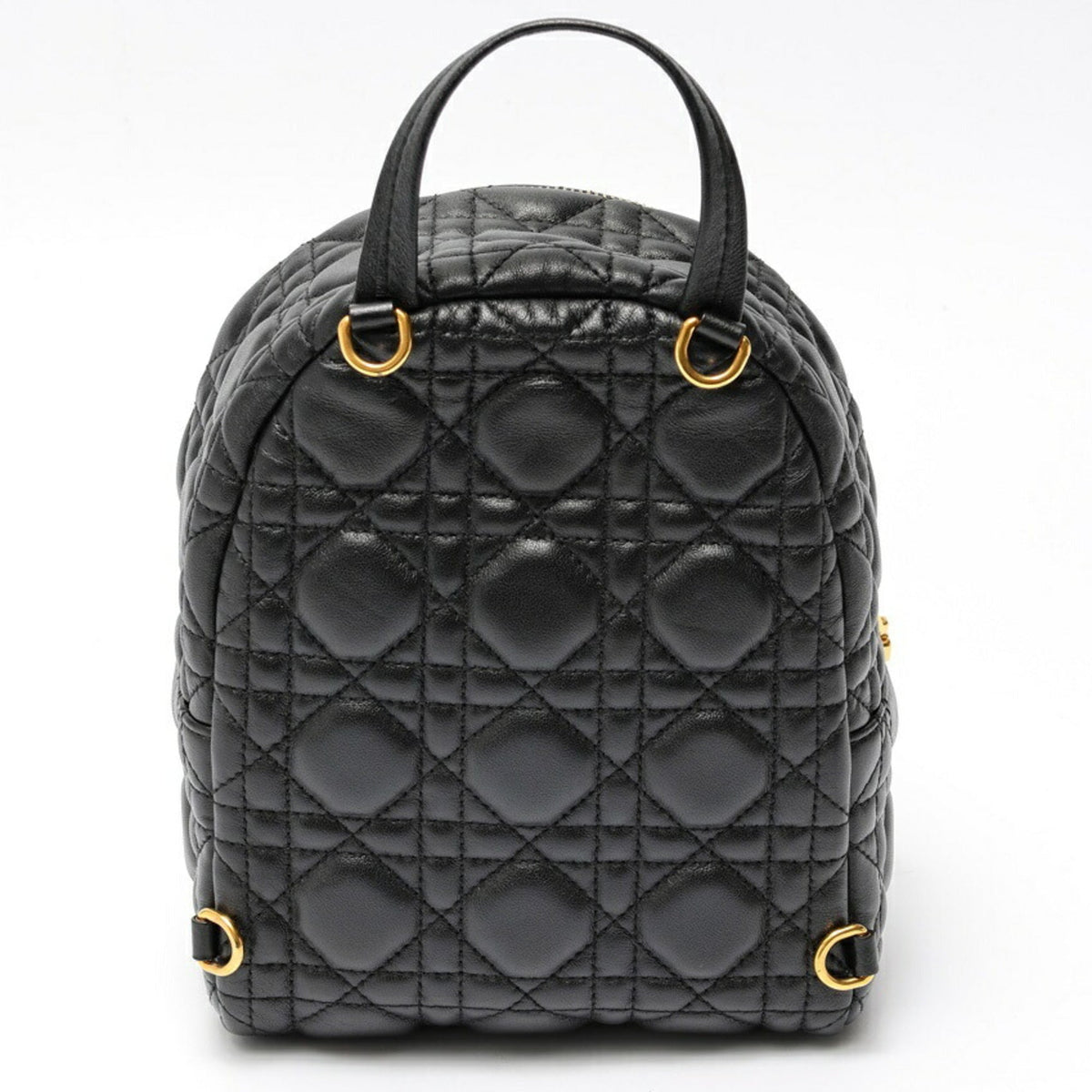 Christian Dior Black Leather Backpack Style 5 Rovelle Bags