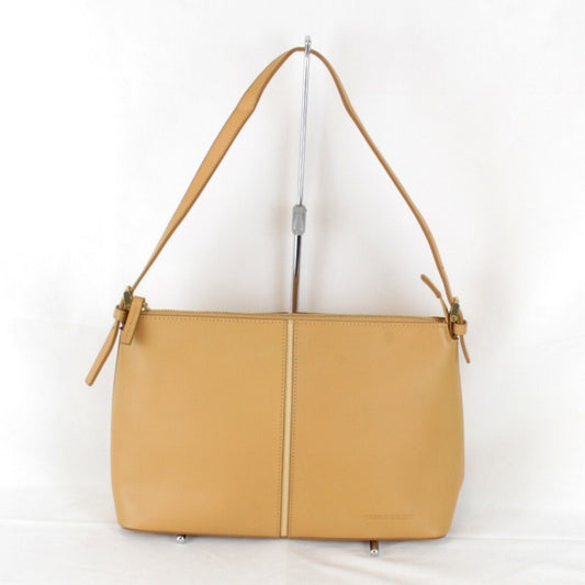 Burberry Brown Leather Shoulder Bag ( )