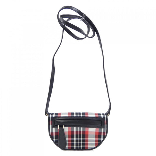 Burberry Black Multi-Color Red Color White Handbag Pochette Shoulder Bag ( )