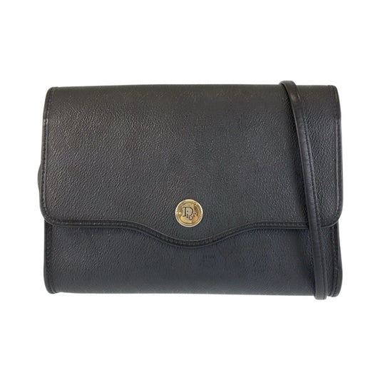Christian Dior Black Pvc Leather Shoulder Bag Rovelle Bags