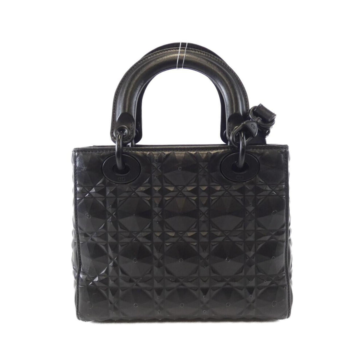Christian Dior Black Leather Handbag Style 9 Rovelle Bags