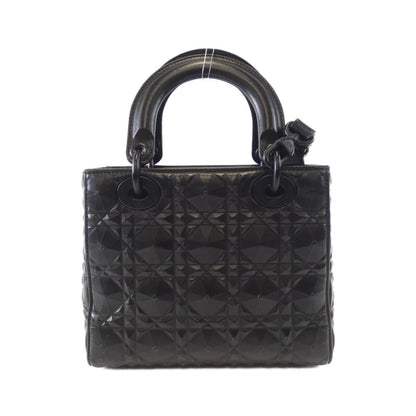 Christian Dior Black Leather Handbag Style 9 Rovelle Bags