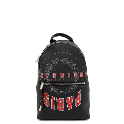 Christian Dior Black Leather Backpack Style 2 Rovelle Bags