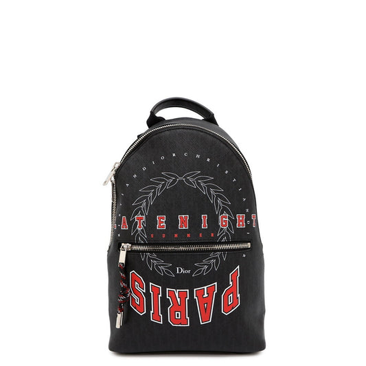 Christian Dior Black Leather Backpack Style 2 Rovelle Bags