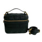 Christian Dior Black Leather Handbag Shoulder Bag Vanity Bag Rovelle Bags