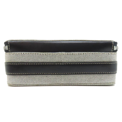 Burberry Black Canvas Shoulder Bag ( )